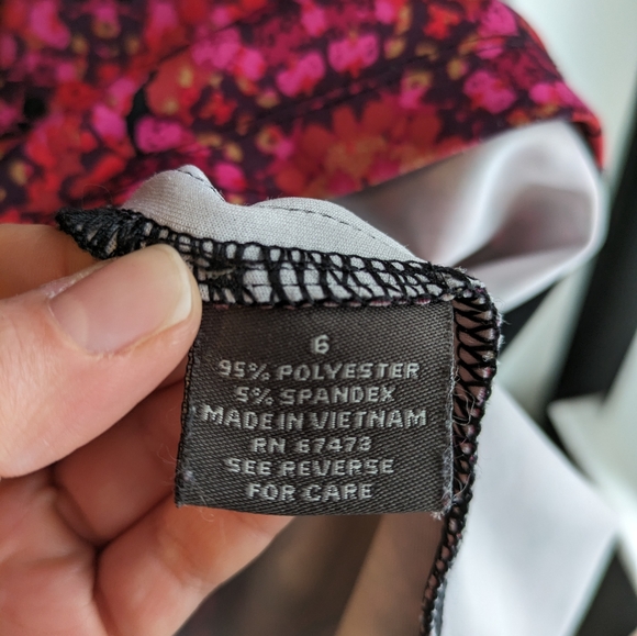 Taylor Geometric Mesh Insert Dress - Picture 5 of 5